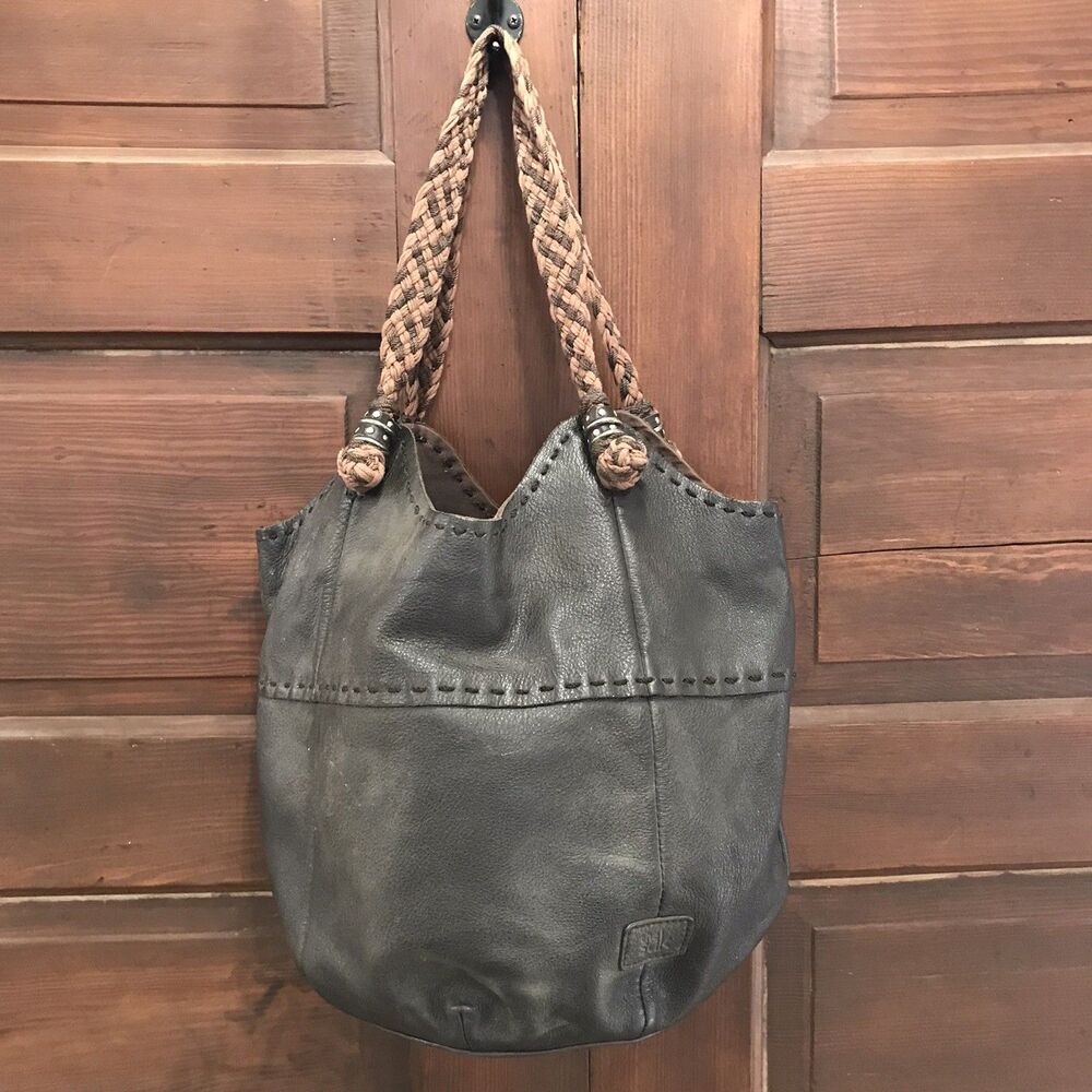 The Sak Women's Medium Brown Leather Shoulder Handbag